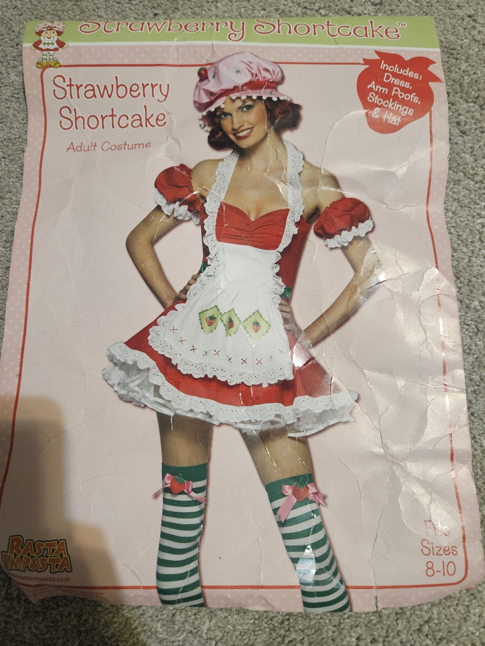 Adult Costume - Strawberry Shortcake